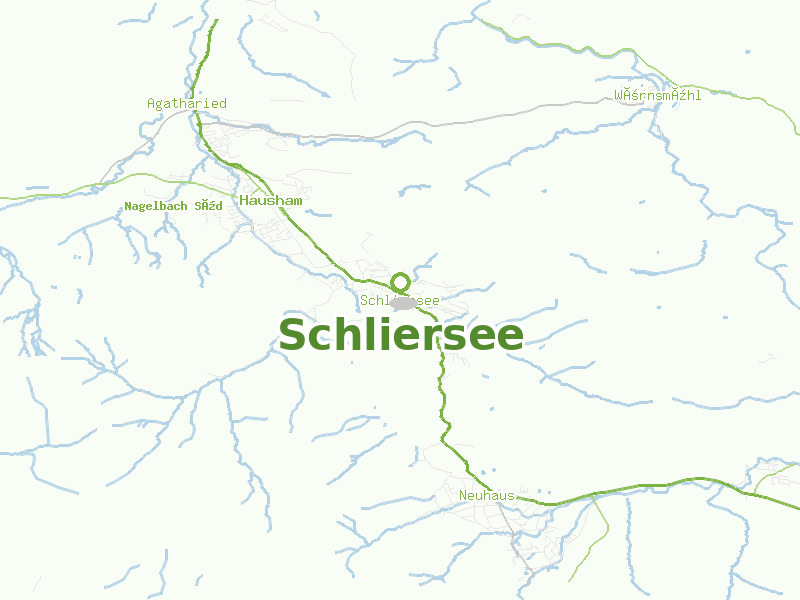 Karte von Schliersee