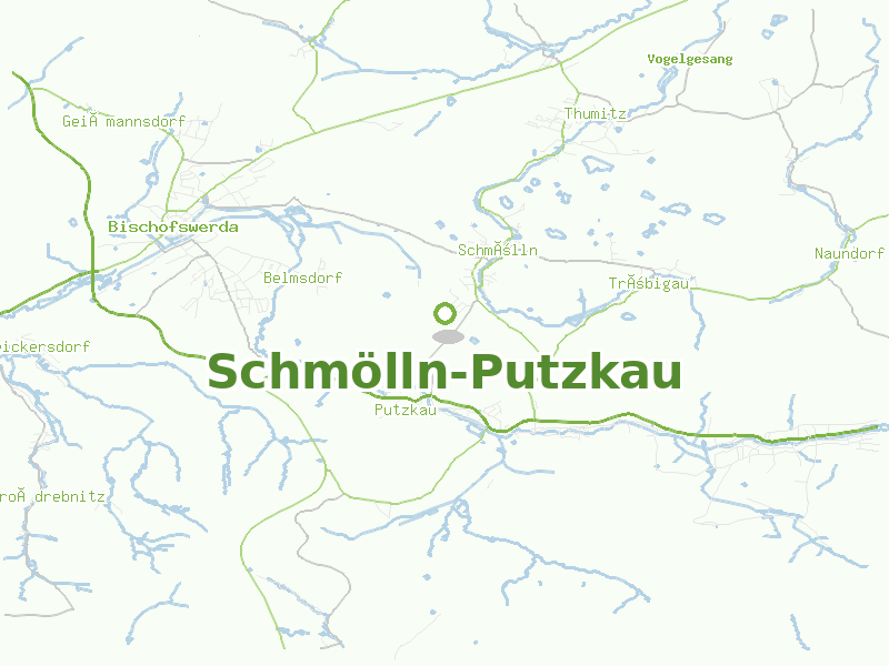 Karte von Schmölln-Putzkau