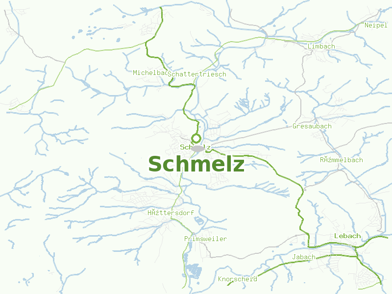 Karte von Schmelz