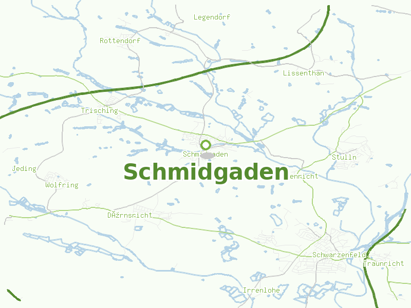 Karte von Schmidgaden