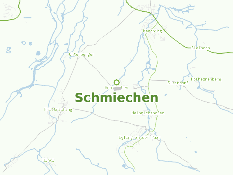Karte von Schmiechen