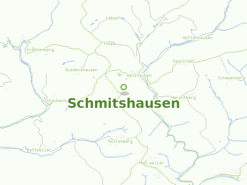 Karte von Schmitshausen
