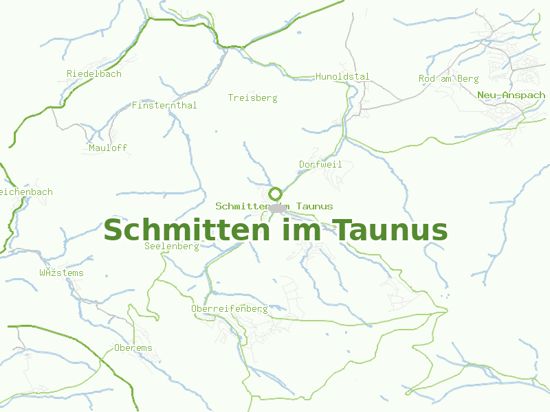 Karte von Schmitten im Taunus