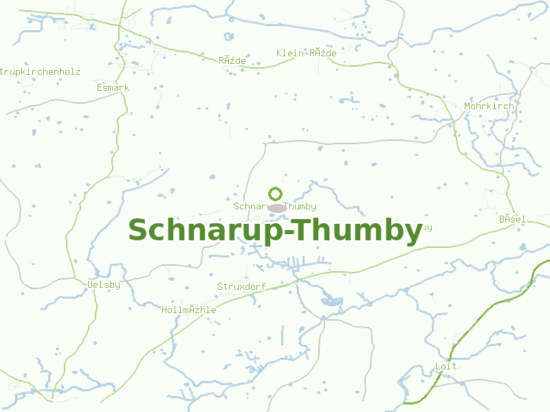 Karte von Schnarup-Thumby