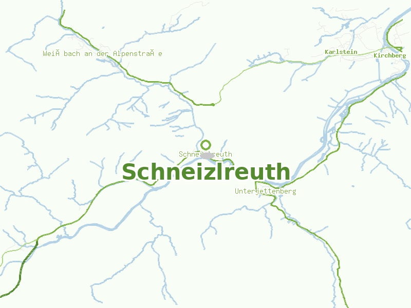 Karte von Schneizlreuth