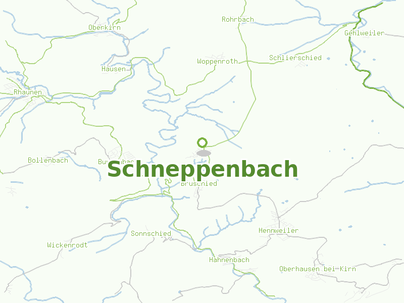 Karte von Schneppenbach