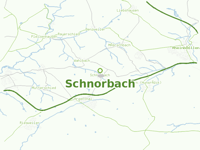 Karte von Schnorbach