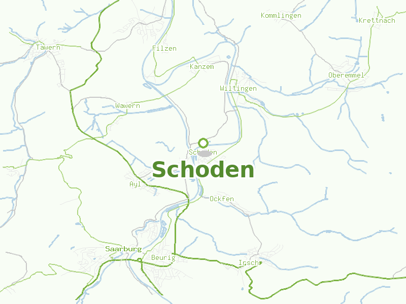 Karte von Schoden