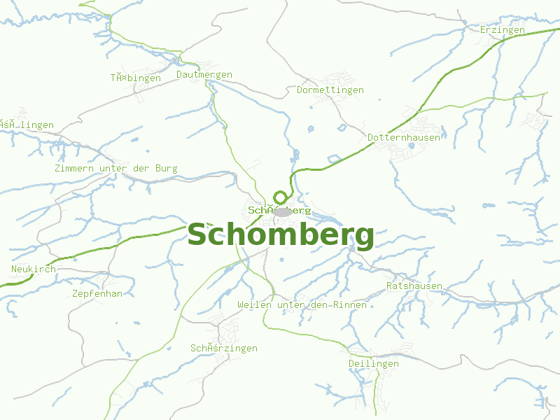 Karte von Schomberg