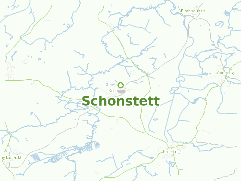 Karte von Schonstett