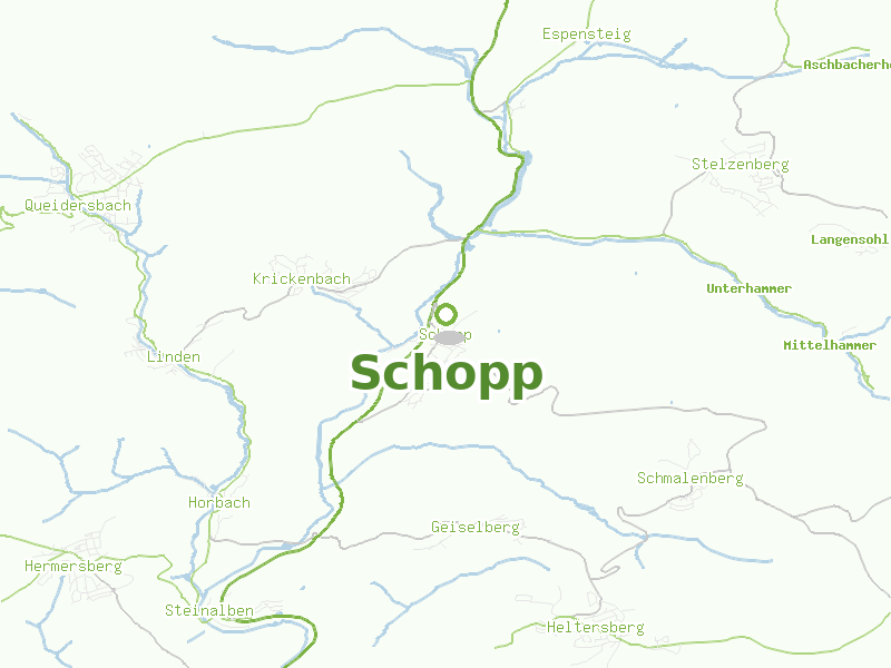 Karte von Schopp