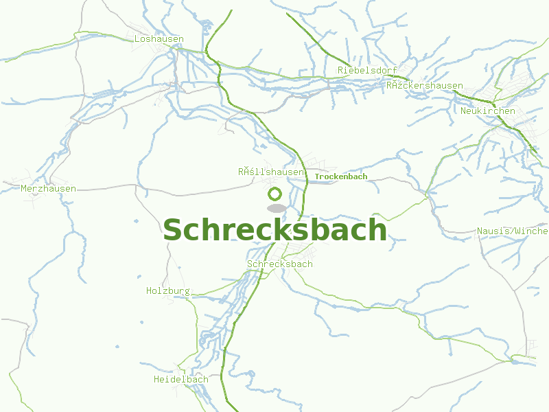 Karte von Schrecksbach