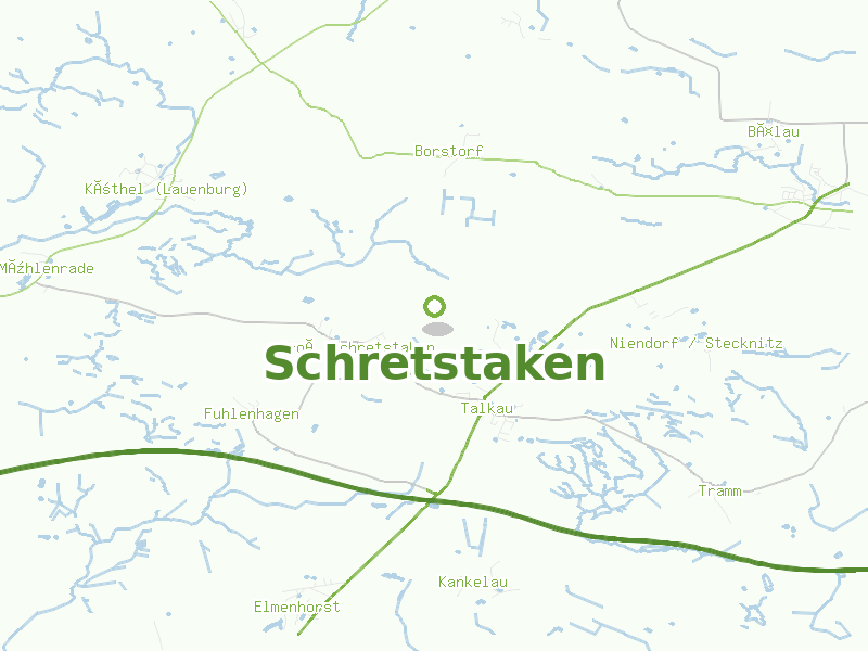 Karte von Schretstaken