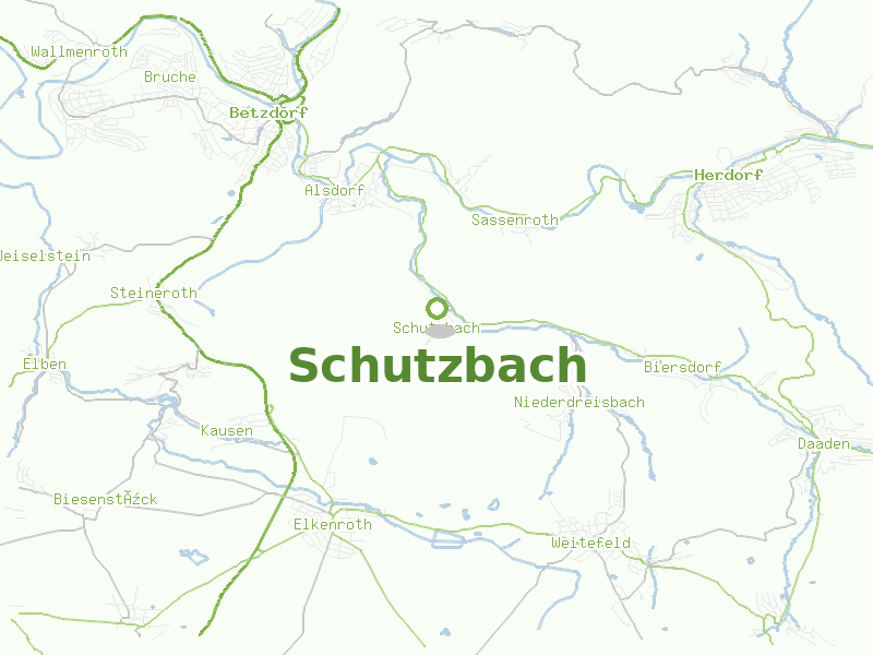 Karte von Schutzbach