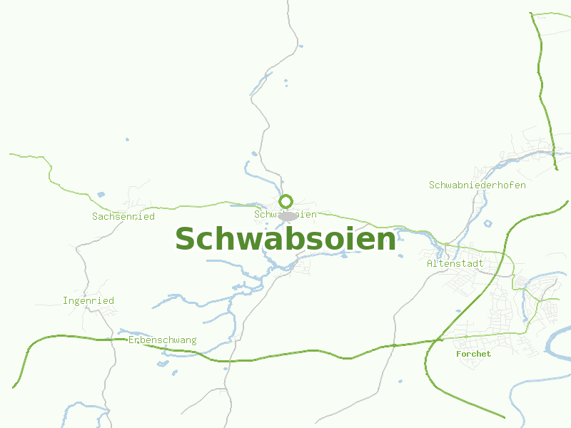 Karte von Schwabsoien