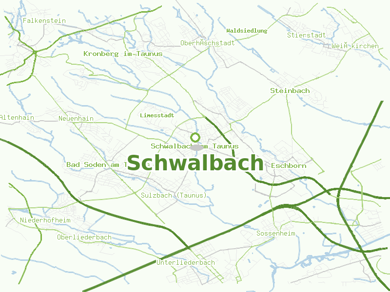 Karte von Schwalbach