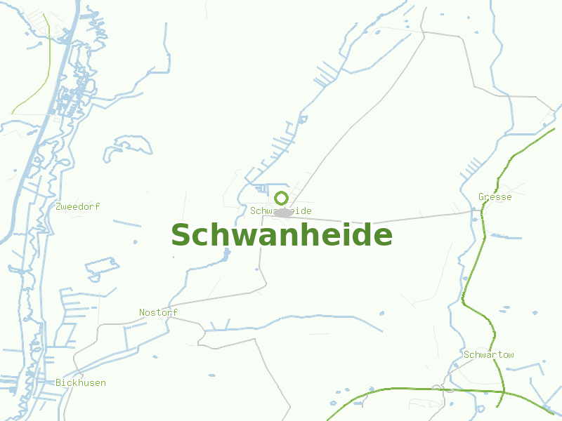 Karte von Schwanheide