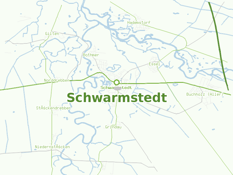 Karte von Schwarmstedt
