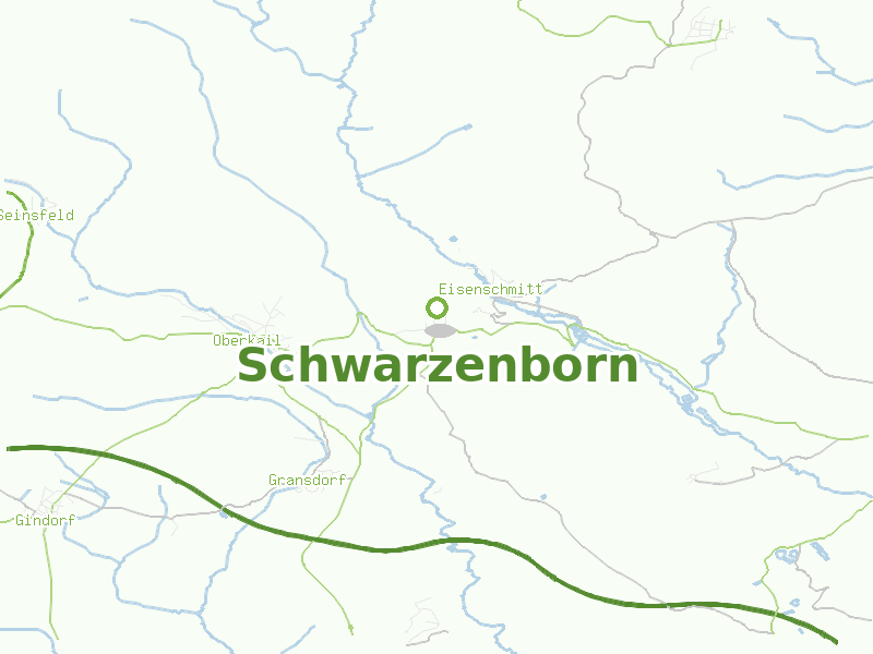 Karte von Schwarzenborn