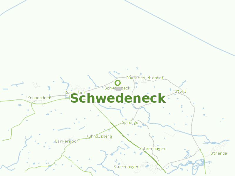 Karte von Schwedeneck