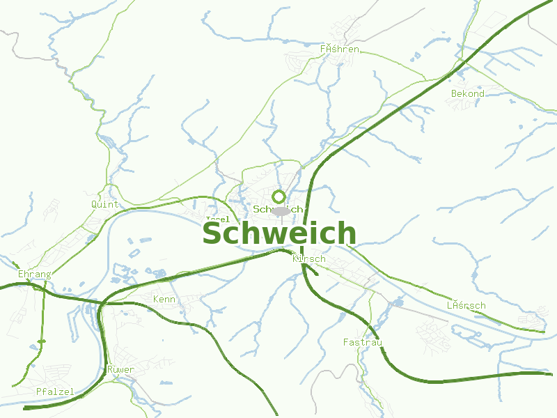 Karte von Schweich
