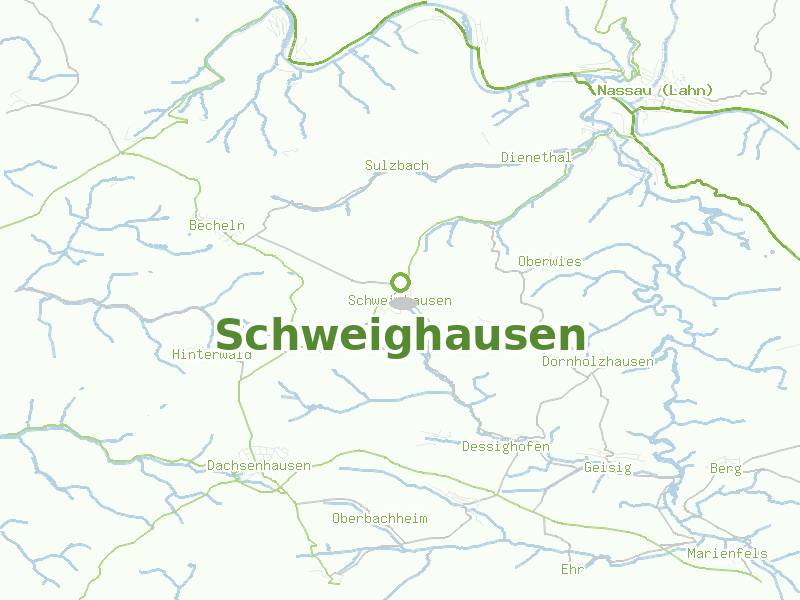 Karte von Schweighausen
