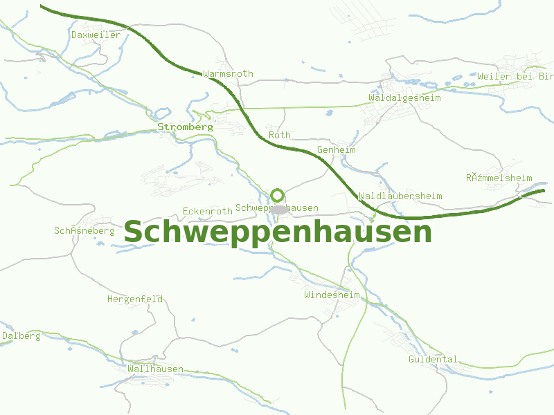 Karte von Schweppenhausen