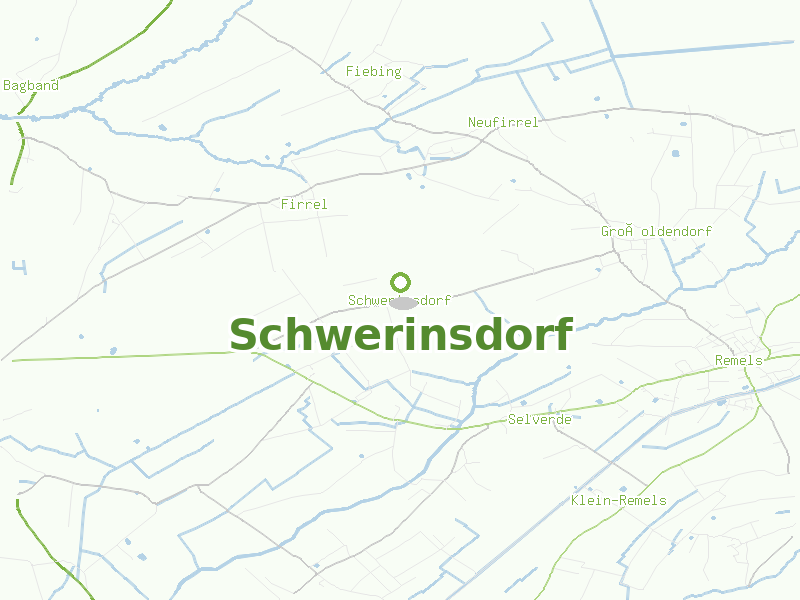 Karte von Schwerinsdorf