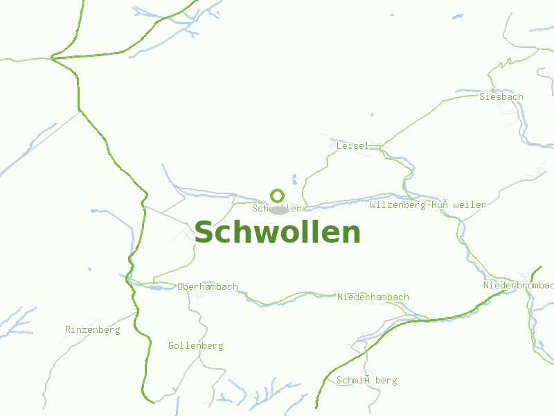 Karte von Schwollen