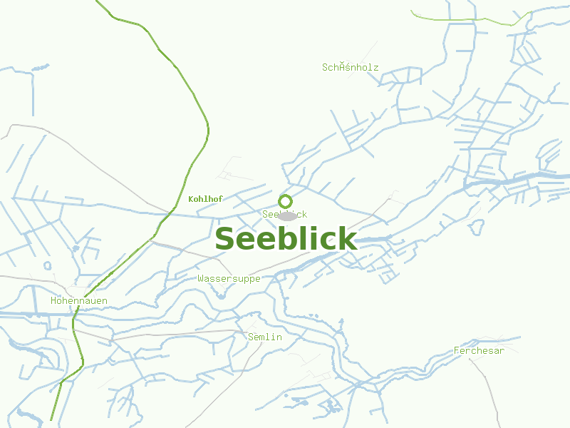 Karte von Seeblick