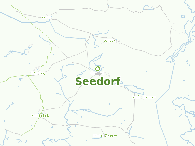 Karte von Seedorf