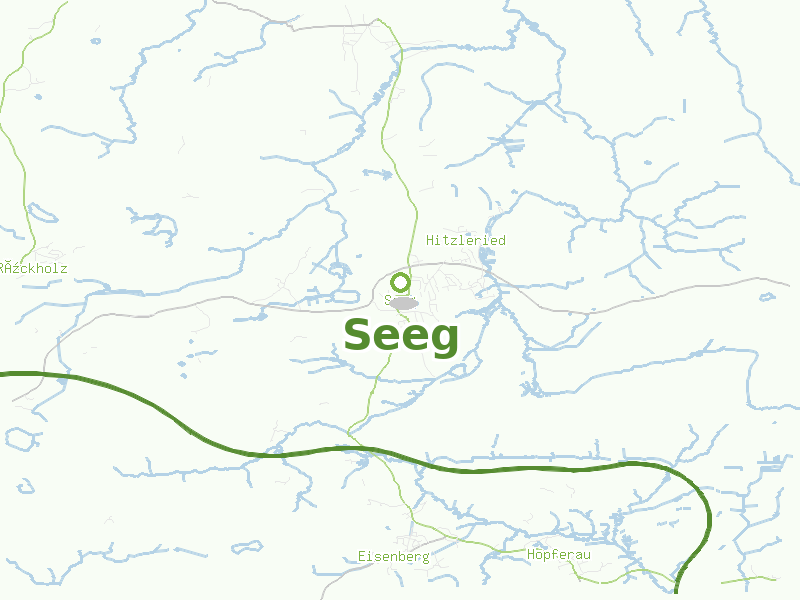 Karte von Seeg