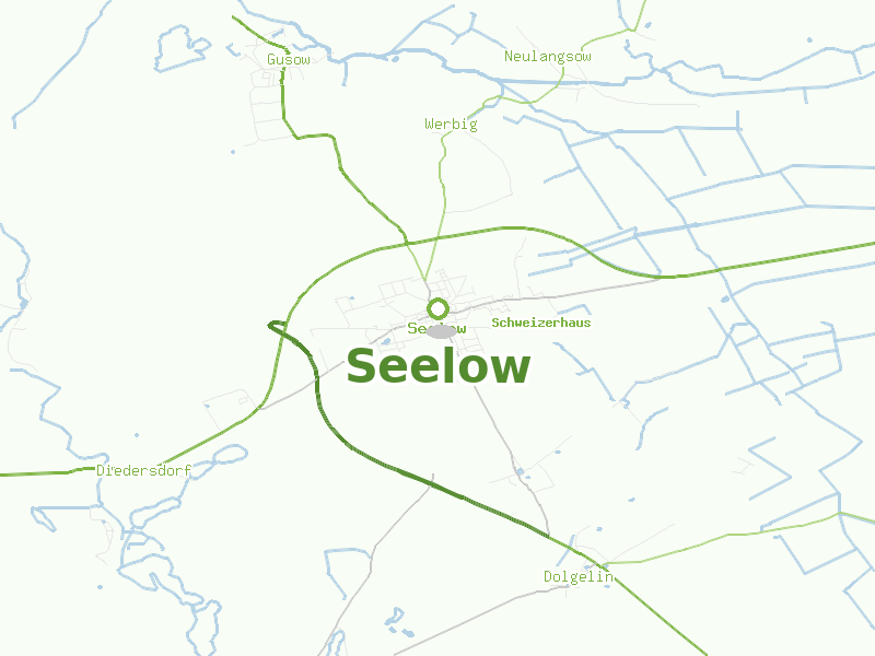 Karte von Seelow