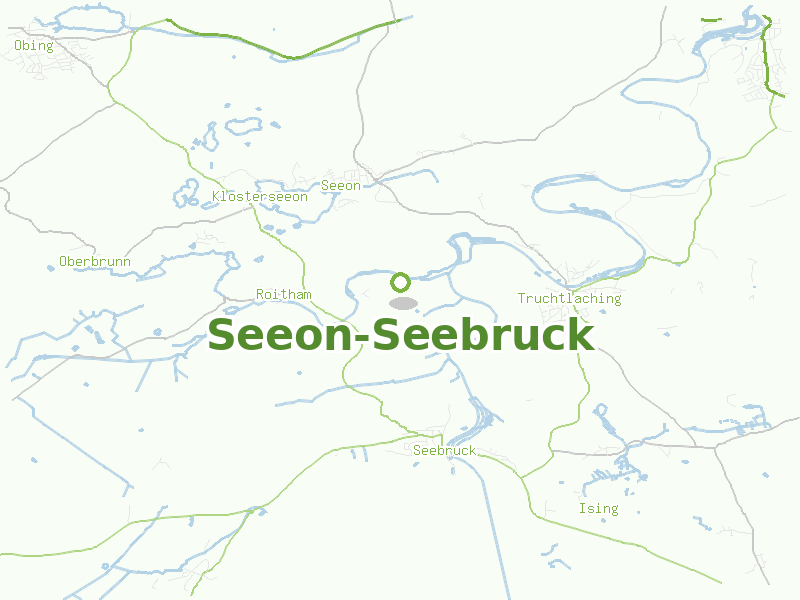 Karte von Seeon-Seebruck
