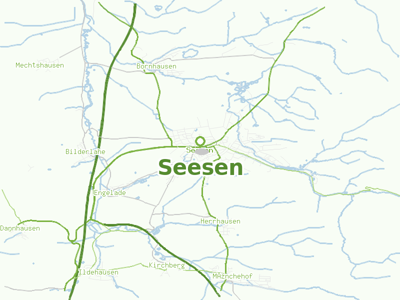 Karte von Seesen