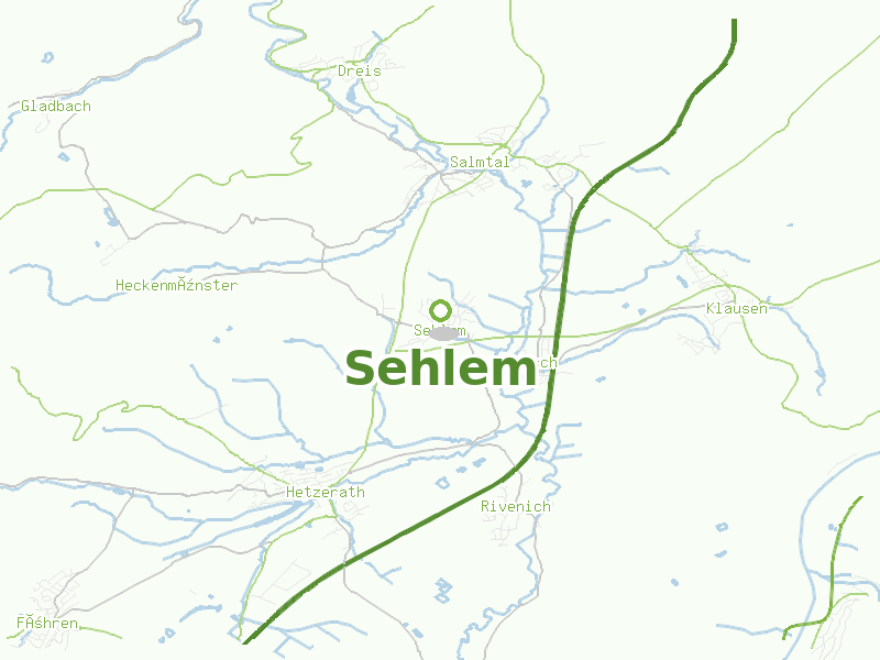 Karte von Sehlem