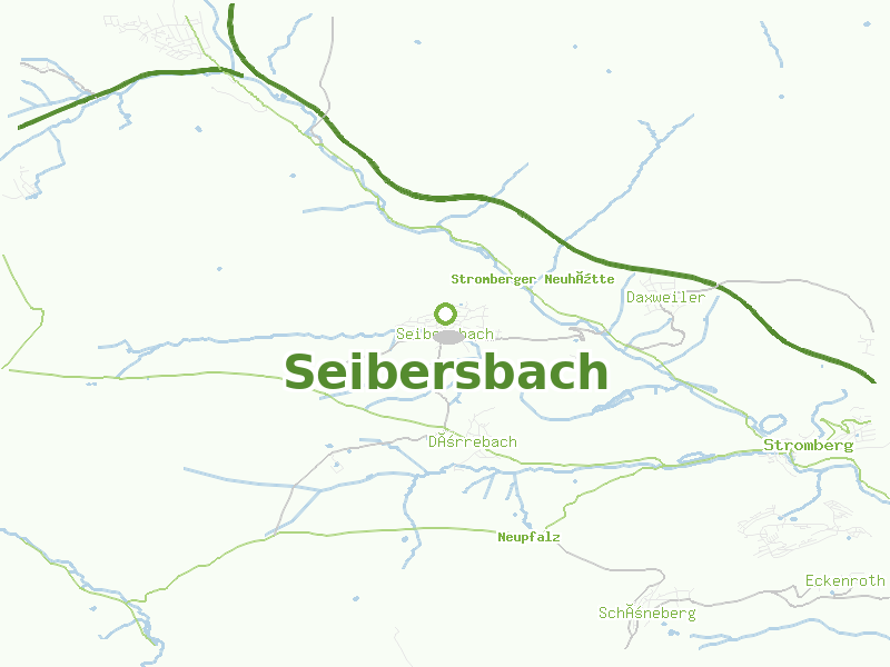 Karte von Seibersbach