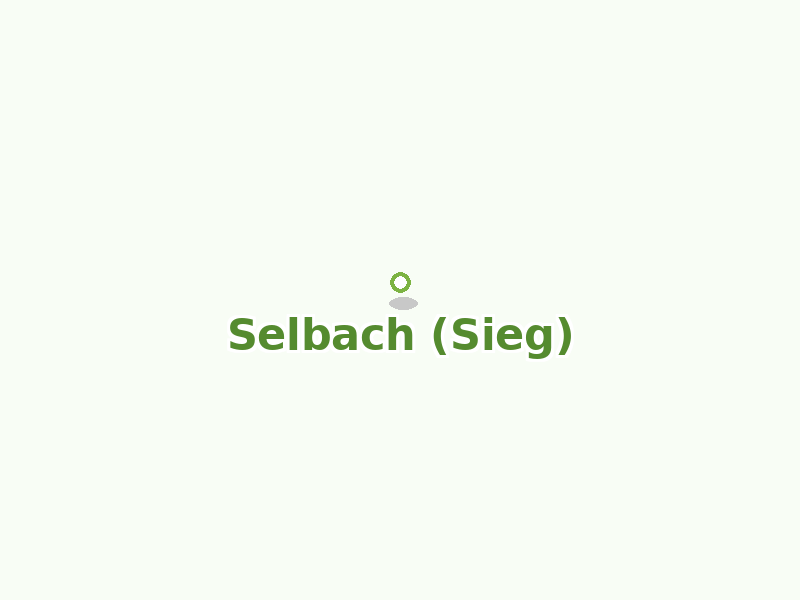 Karte von Selbach (Sieg)