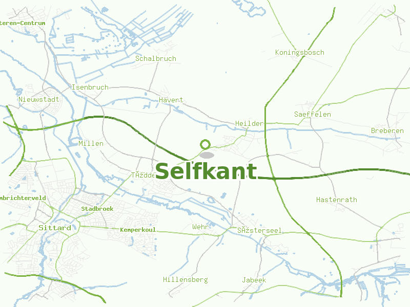 Karte von Selfkant