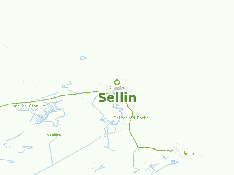 Karte von Sellin
