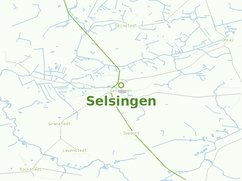 Karte von Selsingen