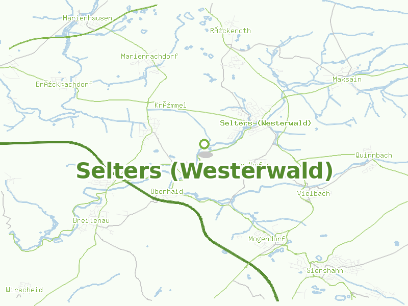 Karte von Selters (Westerwald)