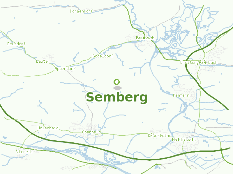 Karte von Semberg
