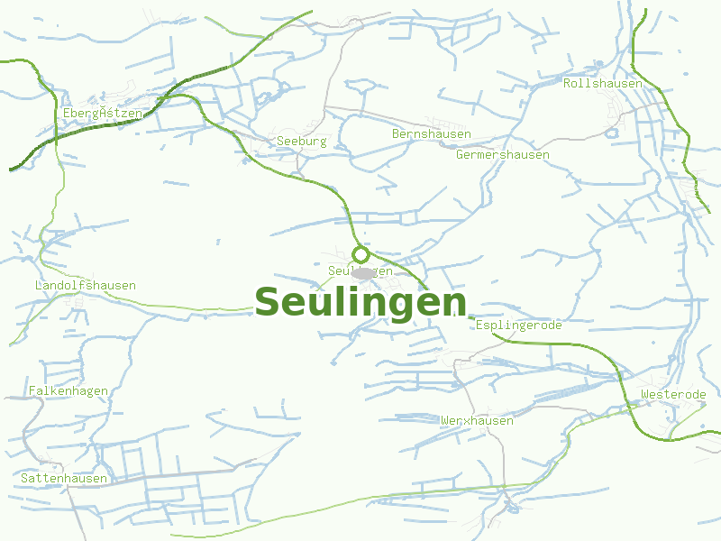 Karte von Seulingen