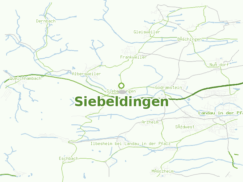 Karte von Siebeldingen