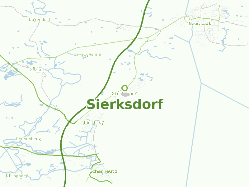Karte von Sierksdorf