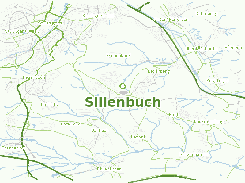 Karte von Sillenbuch