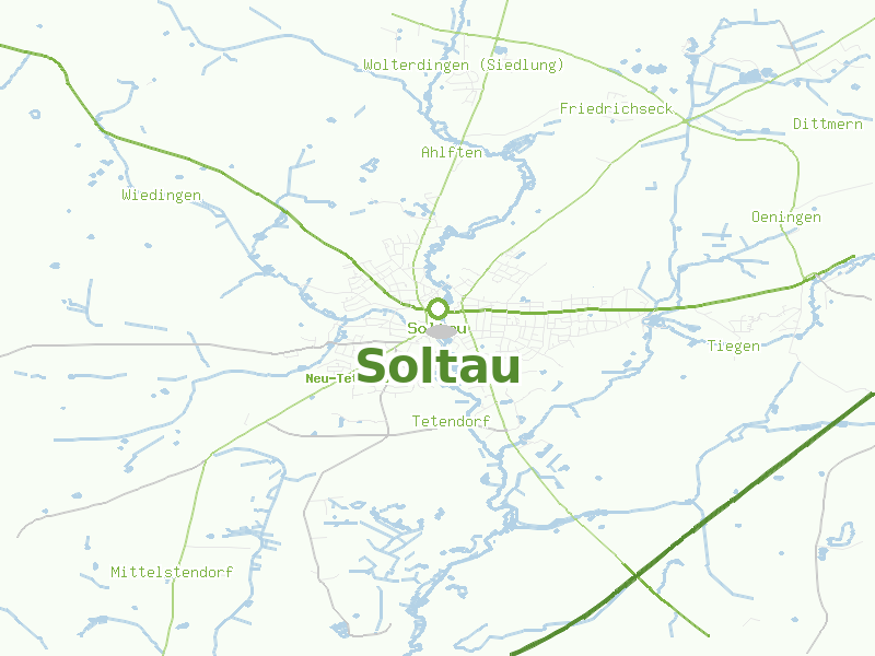 Karte von Soltau
