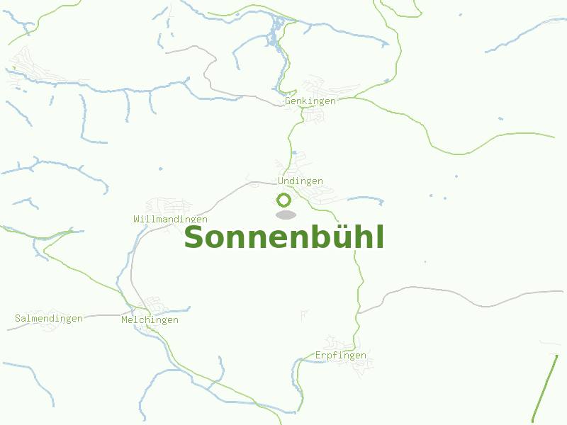 Karte von Sonnenbühl