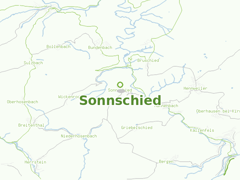 Karte von Sonnschied